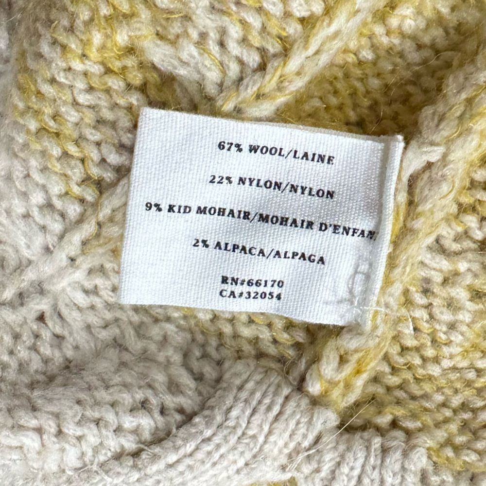 Anthropologie Wool Mohair Colorblock Sweater Women’s Small - Picture 3 of 5